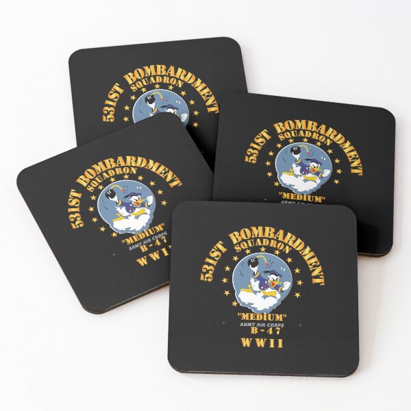 Aperçu de l'œuvre AAC - 531st Bomb Squadron - Seconde Guerre mondiale créée et vendue par Military Insignia Products.