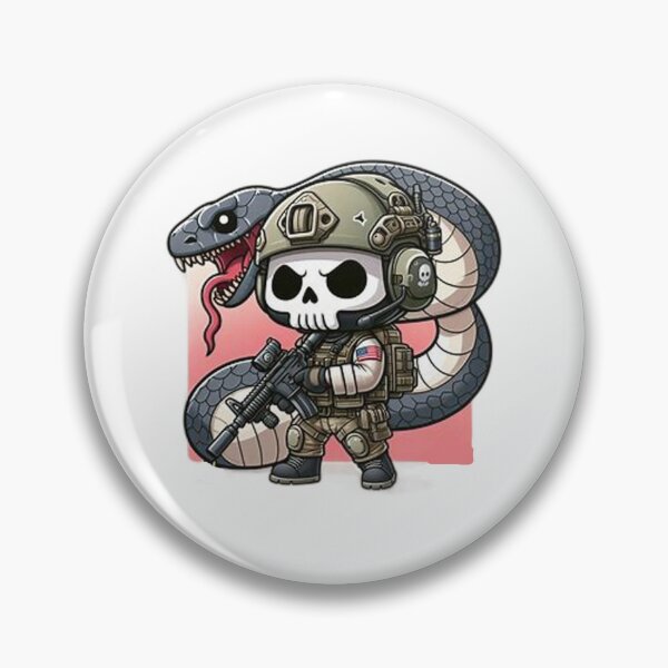 Item preview,  skeleton in tactical gear with snake designed and sold by Wxjtecki.