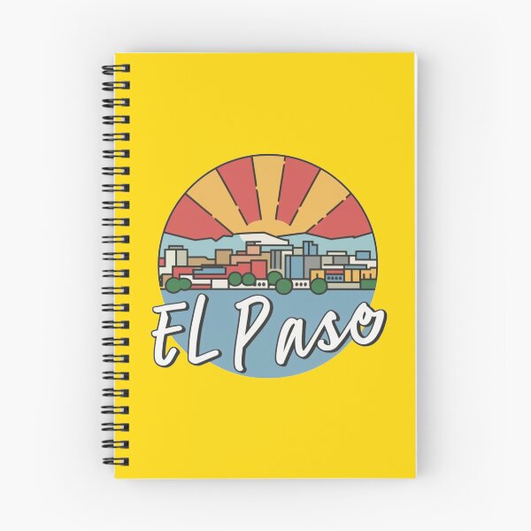 Item preview, El Paso, Texas | City in abstract style including sunset designed and sold by CircinusStore.