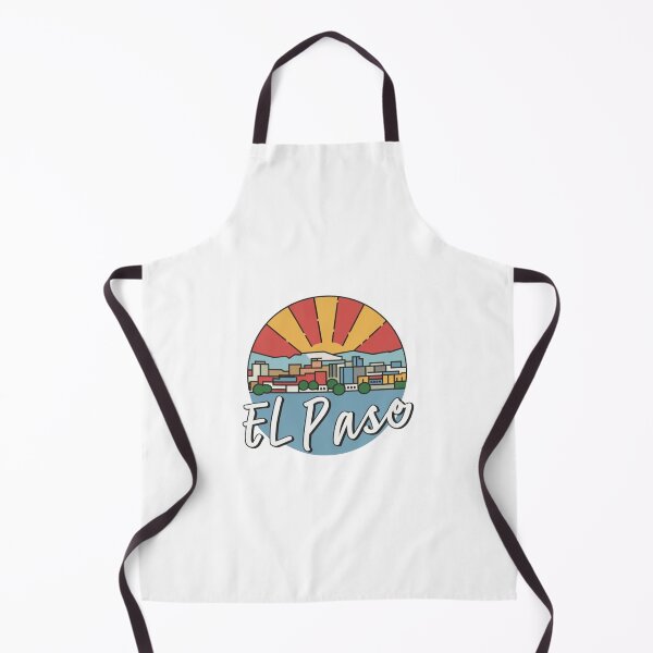 Item preview, El Paso, Texas | City in abstract style including sunset designed and sold by CircinusStore.