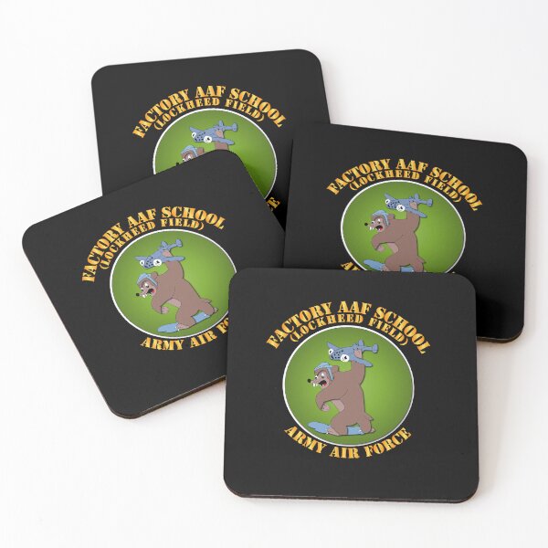 Item preview, AAC - Factory AAF School , Lockheed Field w Txt designed and sold by Military Insignia Products.