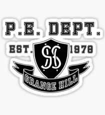 Grange Hill PE Dept Sticker