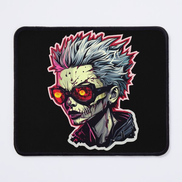 Item preview, Cyberpunk Ghoul Zombie Cyborg designed and sold by Nightarcade.