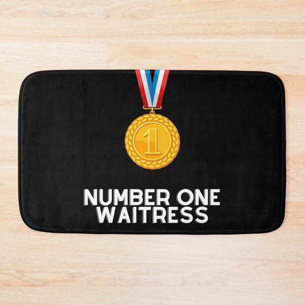 Item preview, Number 1 Waitress designed and sold by Imemewell.