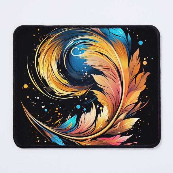 Item preview, a feather carried away by the wind designed and sold by artyficial-.