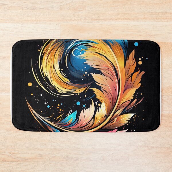 Item preview, a feather carried away by the wind designed and sold by artyficial-.