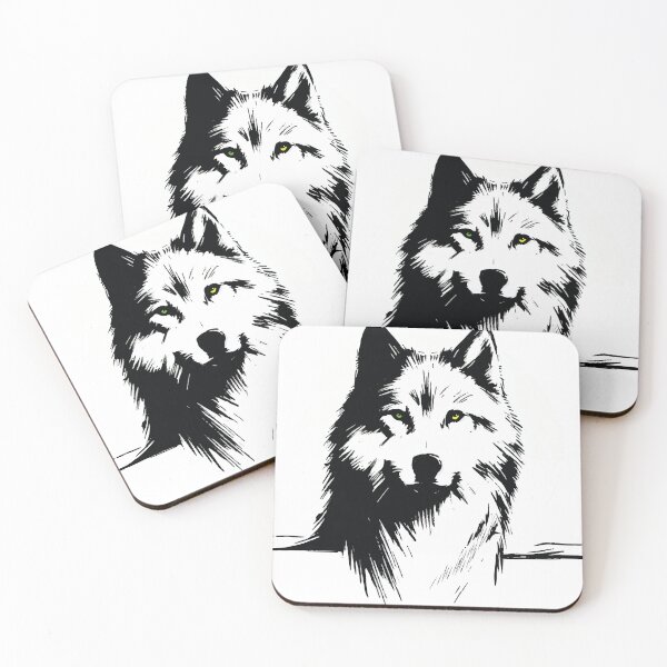 Item preview, Majestic Wolf Portrait Artwork designed and sold by Loveanddraw.