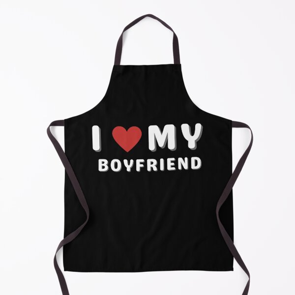 Item preview, i love my boyfriend, valentine with my boyfriend designed and sold by NaaEchDesign ⭐⭐⭐⭐⭐.