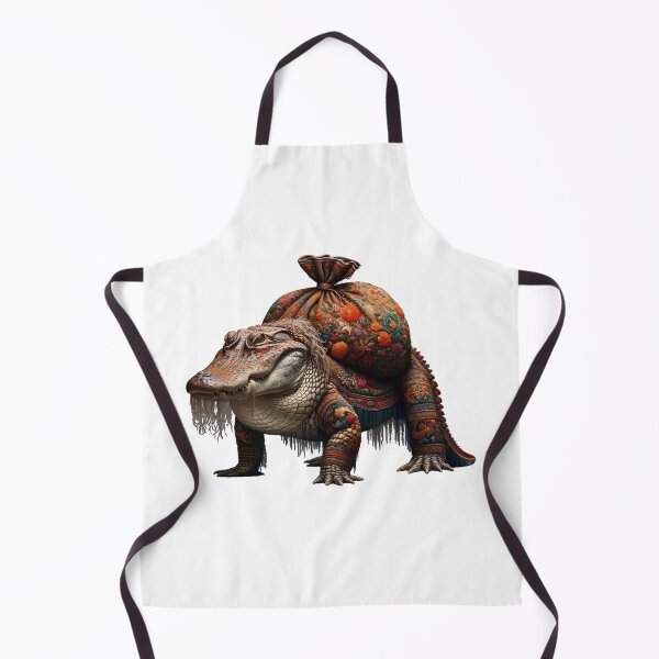 Item preview, Embroidered Legendary Crocodile Alligator from Brazil The Cuca designed and sold by kylmllr101684.
