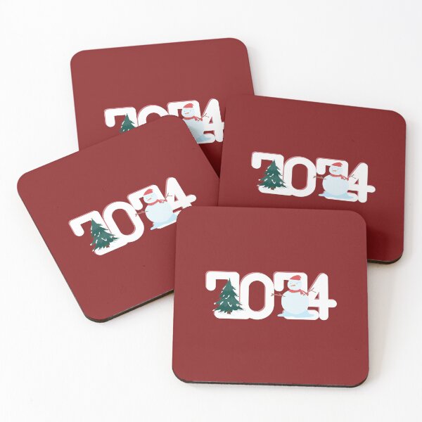 Item preview, Copy of  Happy New Year 2024 Retro  designed and sold by Modern-Tropical.