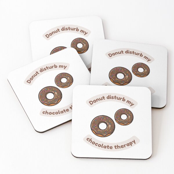 Item preview, Donut Disturb My Chocolate Therapy  designed and sold by lilacance.