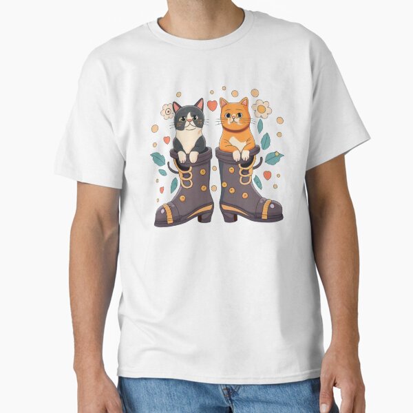 Item preview, Two Cats In Boots designed and sold by Pirascano.
