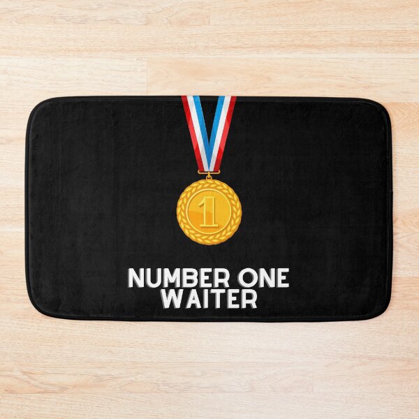 Item preview, Number 1 Waiter Medal designed and sold by Imemewell.