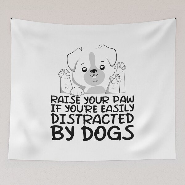 Item preview, Easily Distracted By Dogs Essential Everyday Active Wear designed and sold by Gifts4Guitarist.