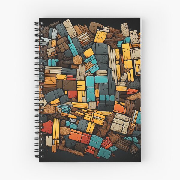 Item preview, a wall of wooden shapes designed and sold by artyficial-.