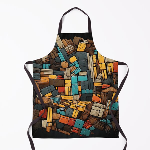 Item preview, a wall of wooden shapes designed and sold by artyficial-.
