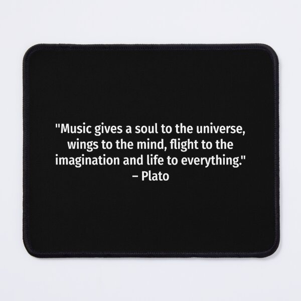 Item preview, Plato music quote designed and sold by snadesign.