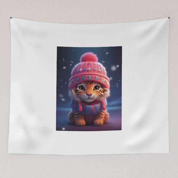 Item preview, Winter little tiger designed and sold by Promarkets.