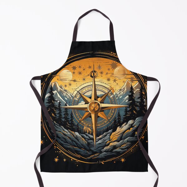 Item preview, compass guiding through the mountains designed and sold by artyficial-.