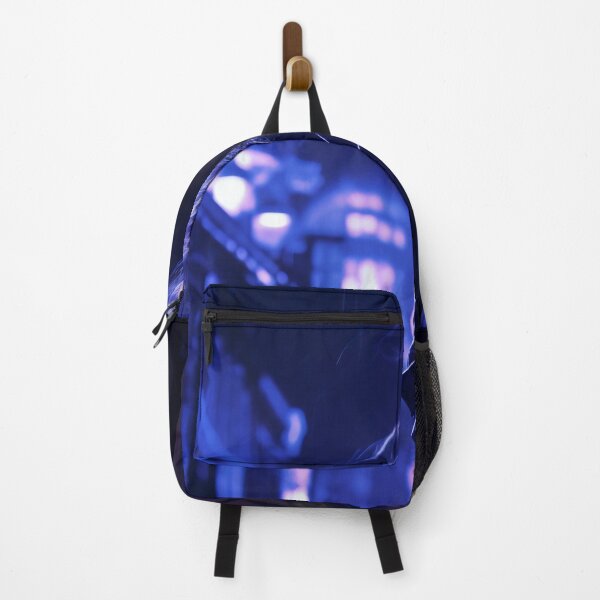 Item preview, Neon Nocturne: The Enigmatic Wanderer of the Cyberpunk Cityscape designed and sold by oanaunciuleanu.