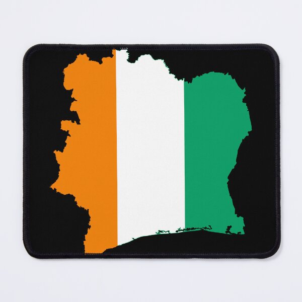 Item preview, Côte d'Ivoire Map designed and sold by feether-store.