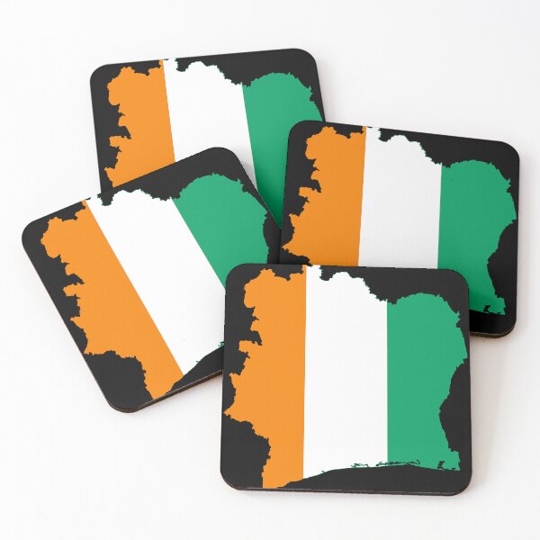 Item preview, Côte d'Ivoire Map designed and sold by feether-store.