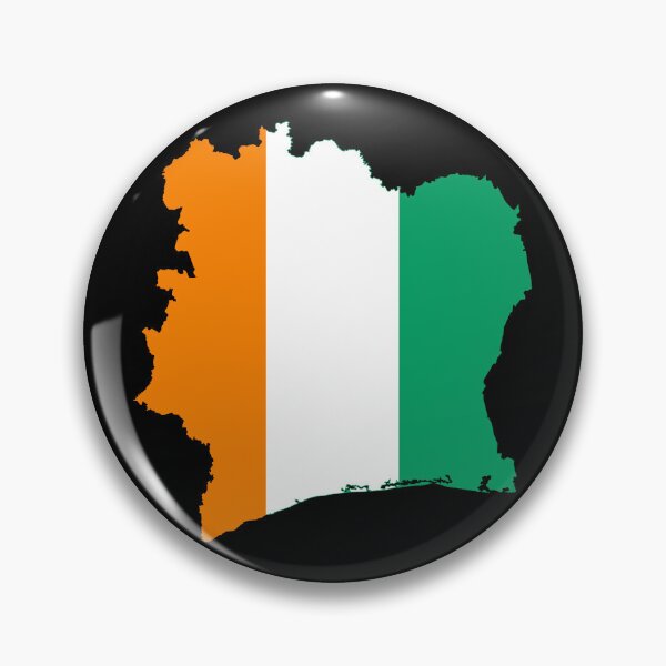 Item preview, Côte d'Ivoire Map designed and sold by feether-store.