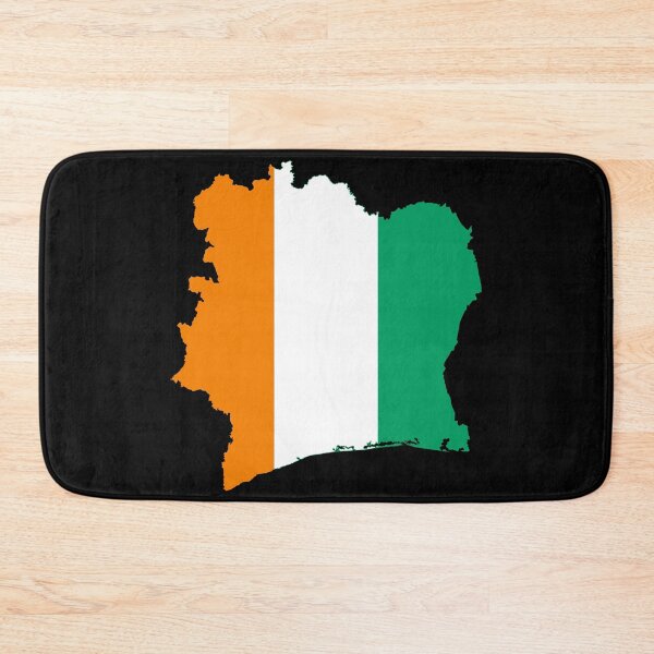 Item preview, Côte d'Ivoire Map designed and sold by feether-store.