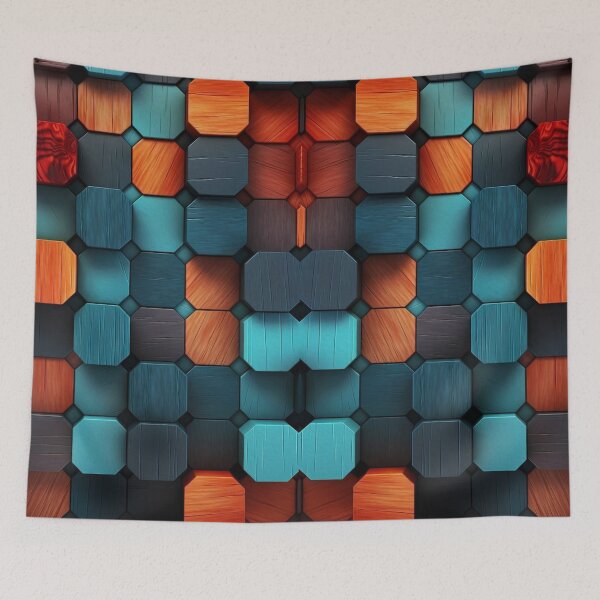 Item preview, ON THE WOOD BLOCKS designed and sold by johnnyssandart.