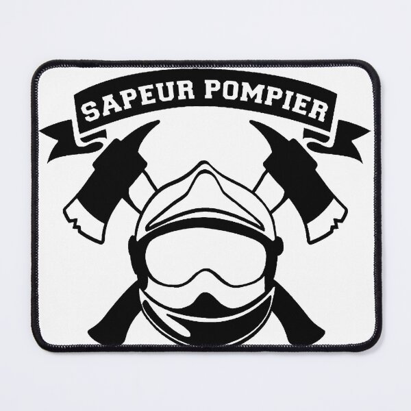 Item preview, Black firefighter pennant designed and sold by jmc-aas.