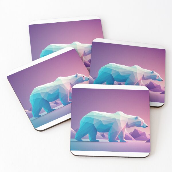 Item preview, Polar Bear shape Outline v2 designed and sold by zoldi.