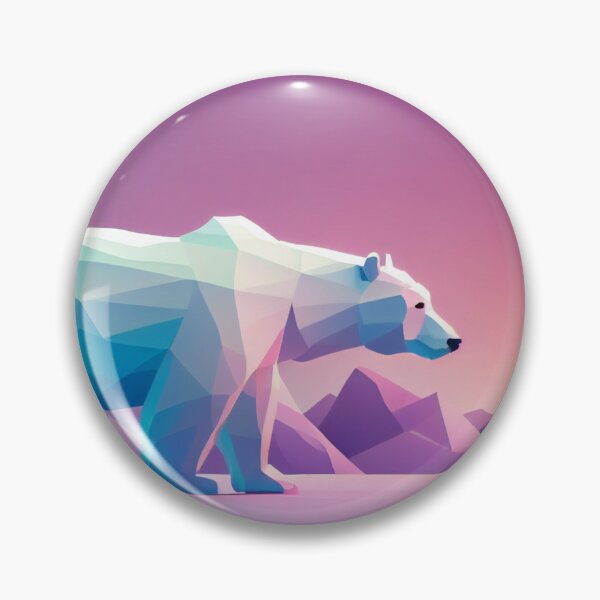 Item preview, Polar Bear shape Outline v2 designed and sold by zoldi.