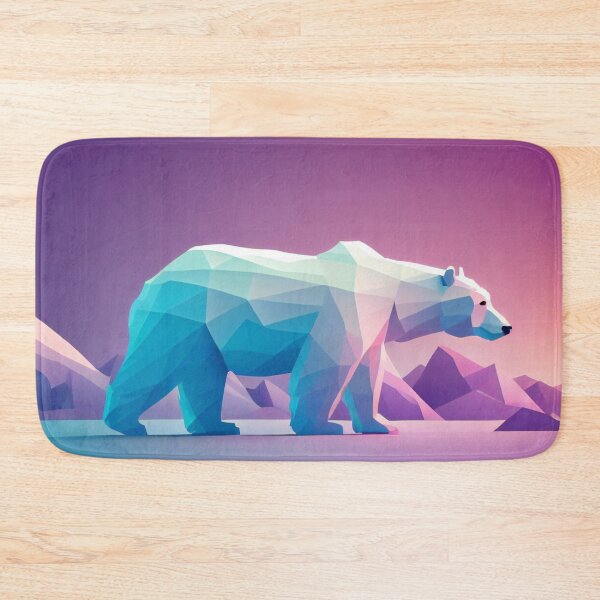 Item preview, Polar Bear shape Outline v2 designed and sold by zoldi.