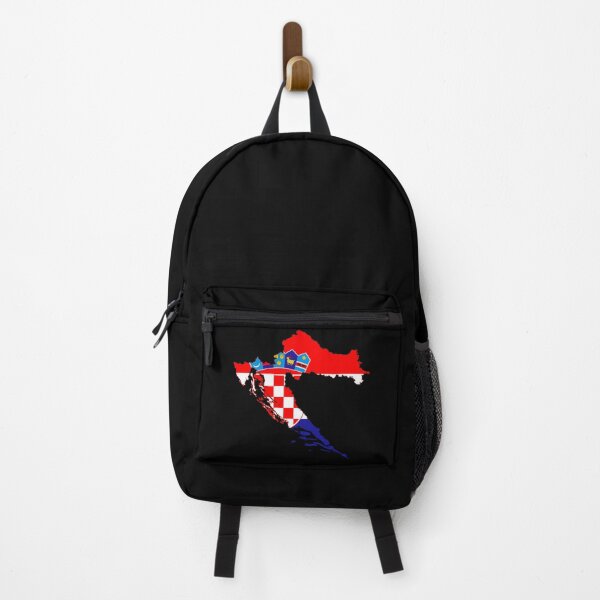 Item preview, Flag Map of Croatia designed and sold by feether-store.