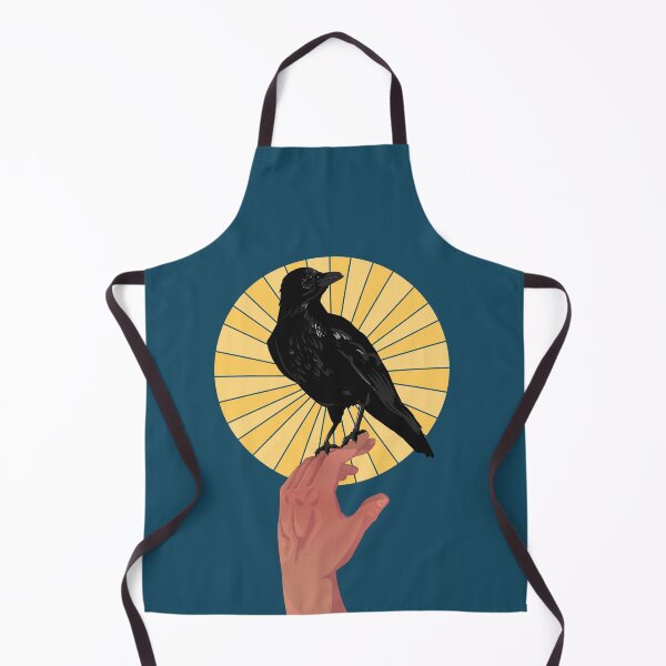 Item preview, Crow in the Sun designed and sold by weird-sunflower.