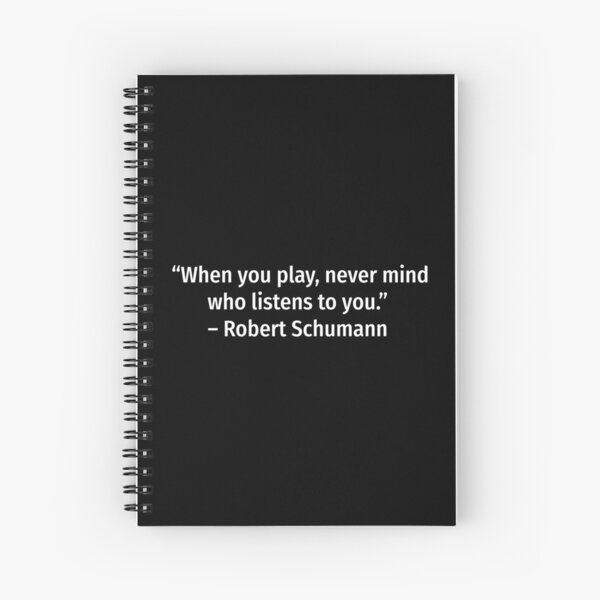 Item preview, Robert Schumann music instrument quote designed and sold by snadesign.