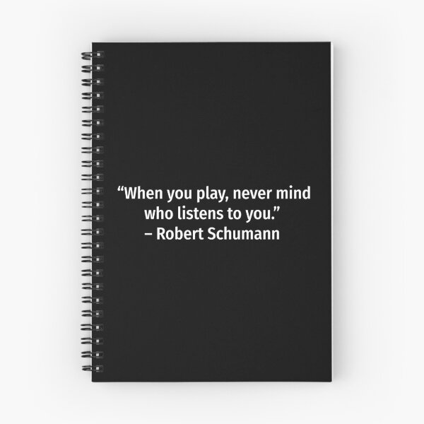 Item preview, Robert Schumann music instrument quote designed and sold by snadesign.