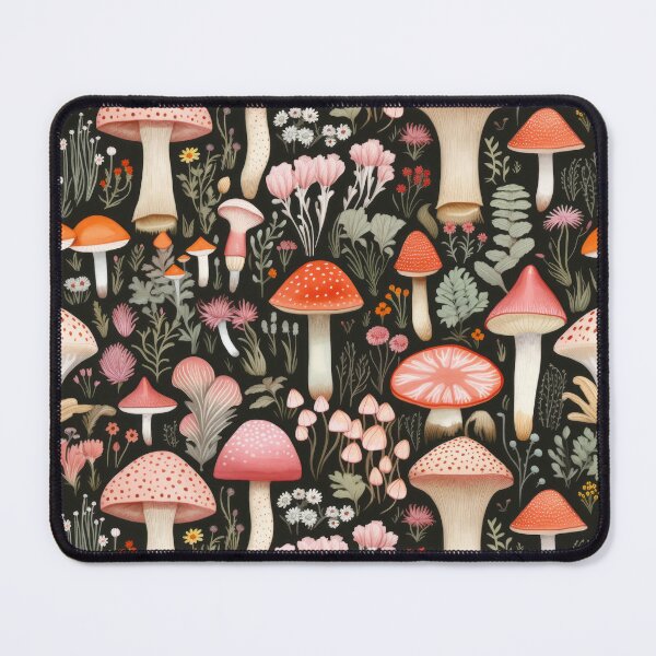 Artikelvorschau, Fungi Fantasia: A Mushroom Pattern Collection - Design 10 entworfen und verkauft von kawaiidoodlesuk.