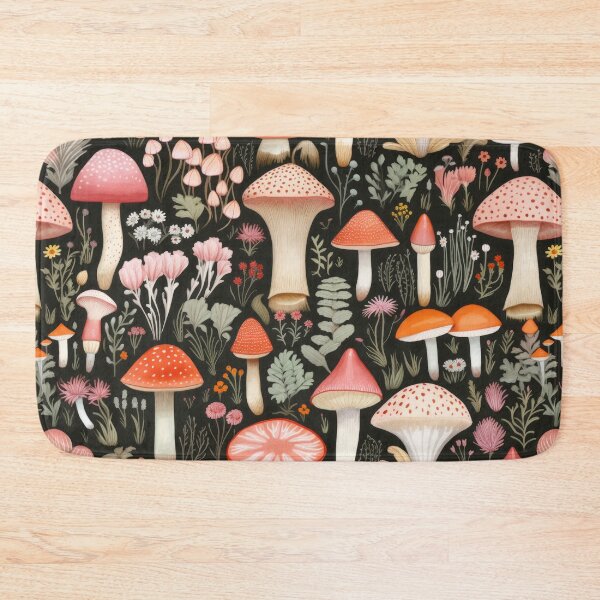 Artikelvorschau, Fungi Fantasia: A Mushroom Pattern Collection - Design 10 entworfen und verkauft von kawaiidoodlesuk.