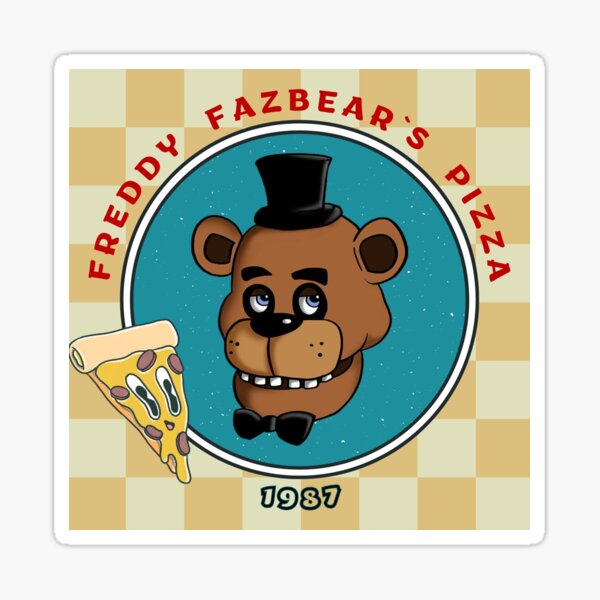 FREDDY'S PIZZAS Sticker by mixijonguitud