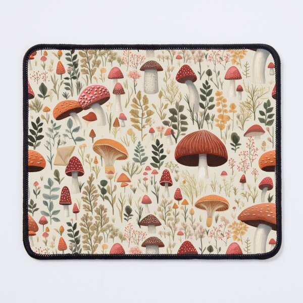 Artikelvorschau, Fungi Fantasia: A Mushroom Pattern Collection - Design 12 entworfen und verkauft von kawaiidoodlesuk.