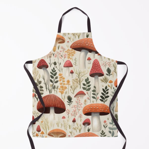 Aperçu de l'œuvre Fungi Fantasia: A Mushroom Pattern Collection - Design 12 créée et vendue par kawaiidoodlesuk.