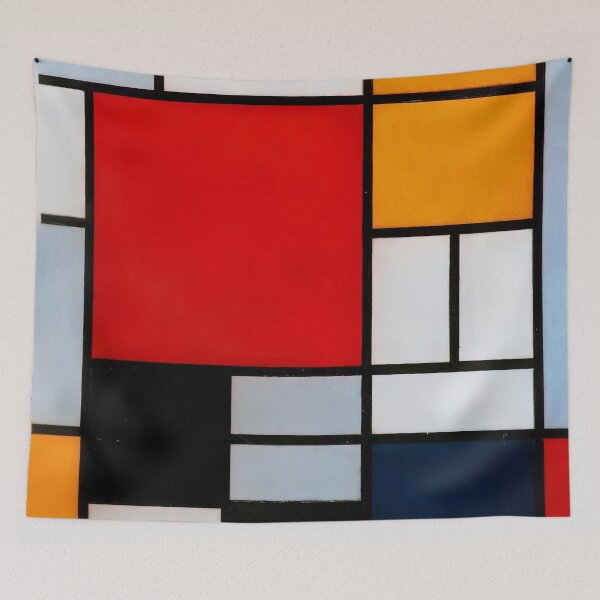 Item preview, mejores pinturas de piet mondrian, estilo artístico de piet mondrian, obras de arte de piet mondrian designed and sold by The art world.
