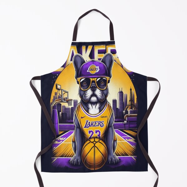 Item preview, Lakers French Bulldog designed and sold by PhillySportz.