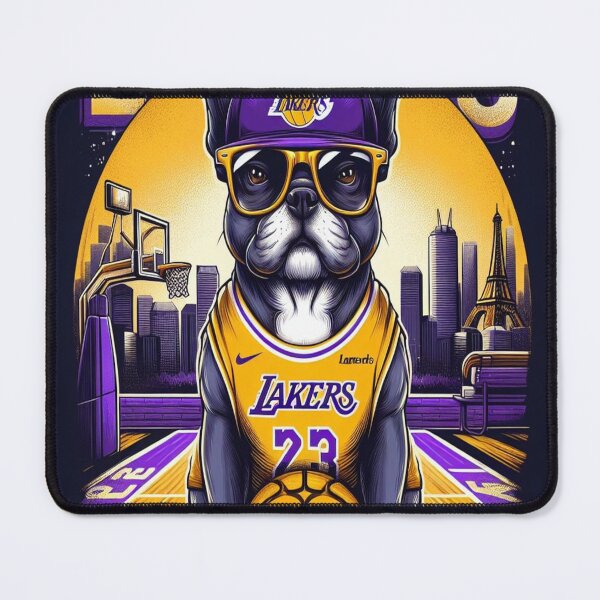 Item preview, Lakers French Bulldog designed and sold by PhillySportz.