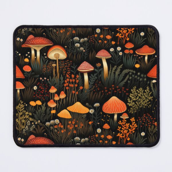 Artikelvorschau, Fungi Fantasia: A Mushroom Pattern Collection - Design 13 entworfen und verkauft von kawaiidoodlesuk.