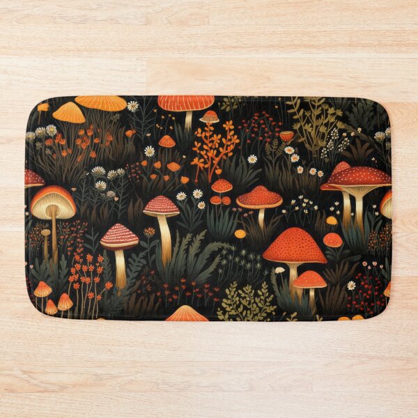 Artikelvorschau, Fungi Fantasia: A Mushroom Pattern Collection - Design 13 entworfen und verkauft von kawaiidoodlesuk.