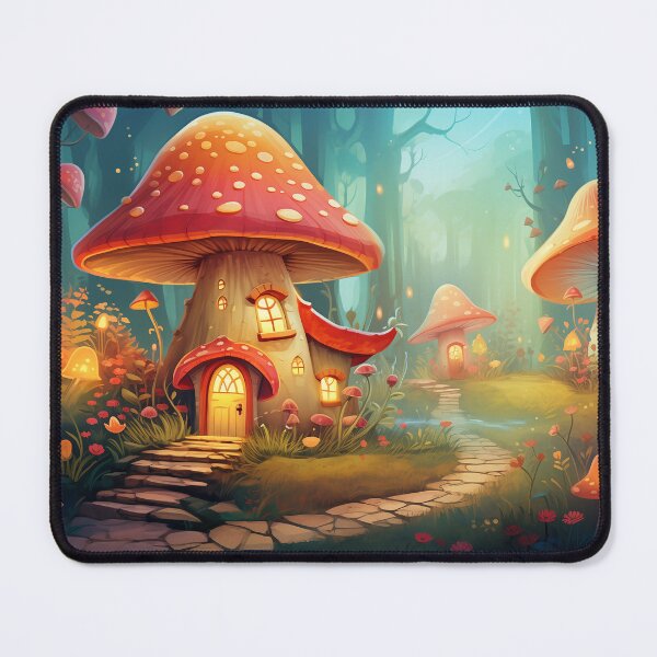 Item preview, Toadstool Village Cartoon Style designed and sold by StarlingsCrown.