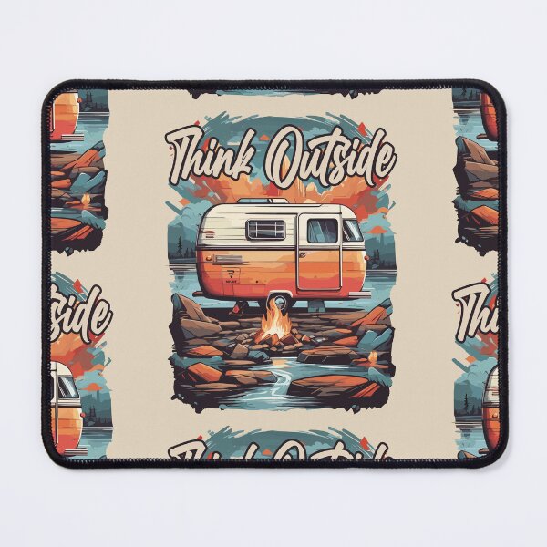 Item preview, Think Outside. Adventure Van Life Retirement Travel Camping designed and sold by BRUNTadventures.