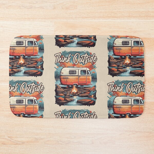 Item preview, Think Outside. Adventure Van Life Retirement Travel Camping designed and sold by BRUNTadventures.